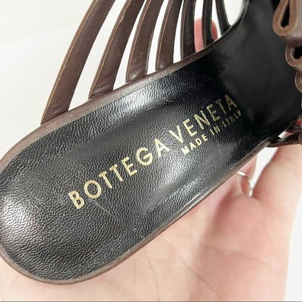 Bottega Veneta Woven Stiletto Wedge 36 1/2 6.5 Br… - image 4