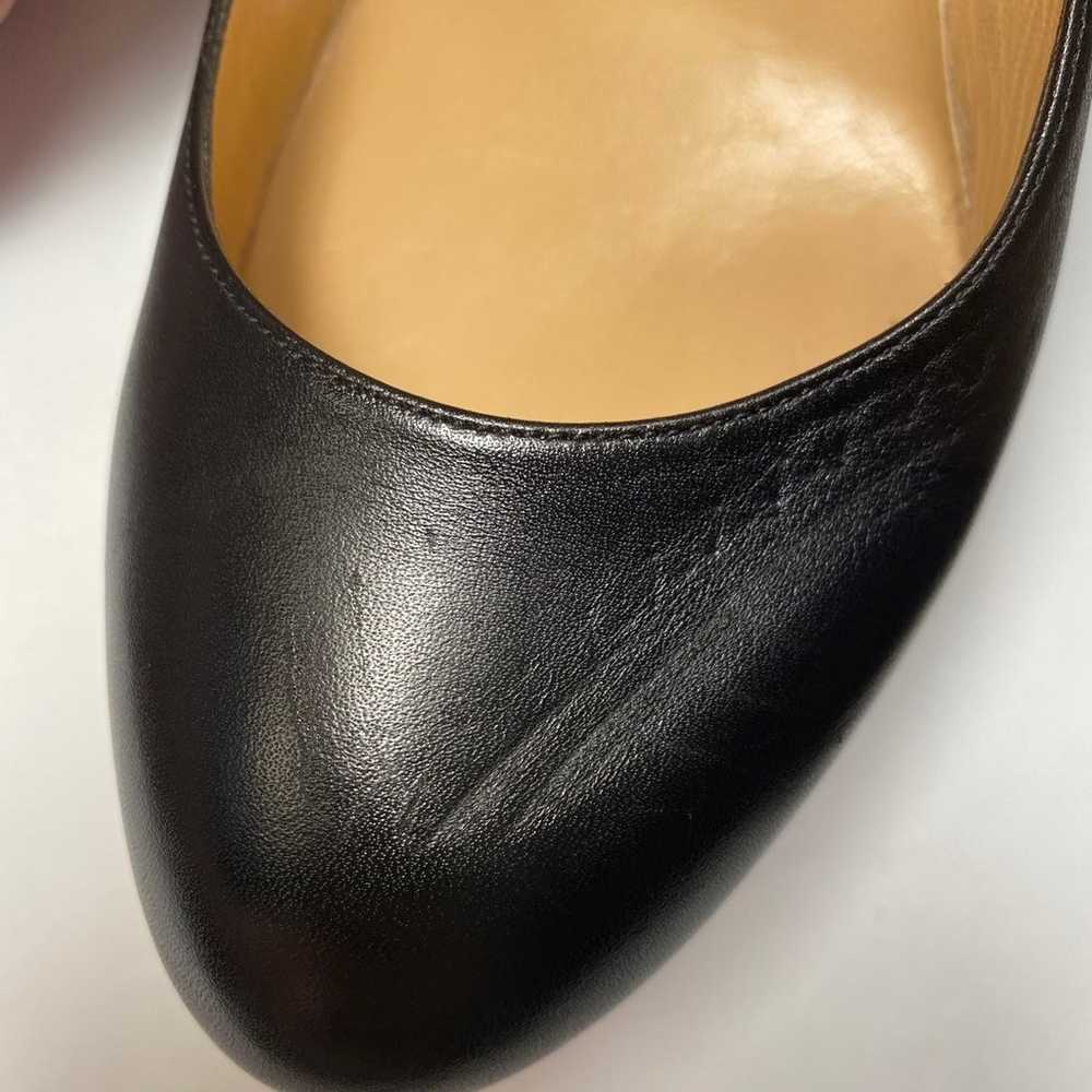 Valentino Garavani pumps leather rockstud heels b… - image 7