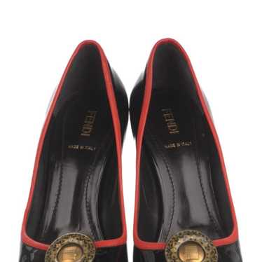 Fendi patent leather pumps