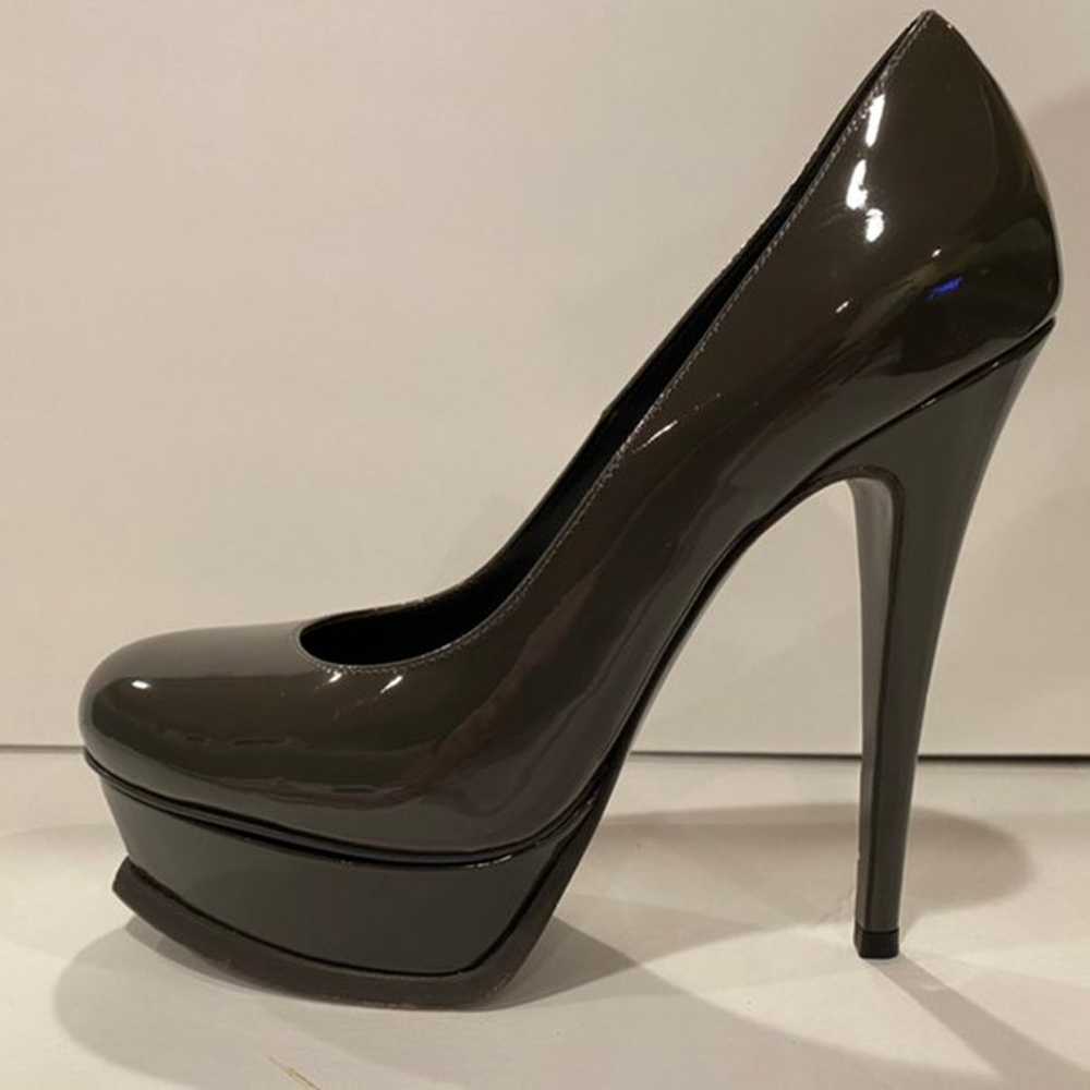 YSL yves saint laurent patent leather pumps Heels… - image 2