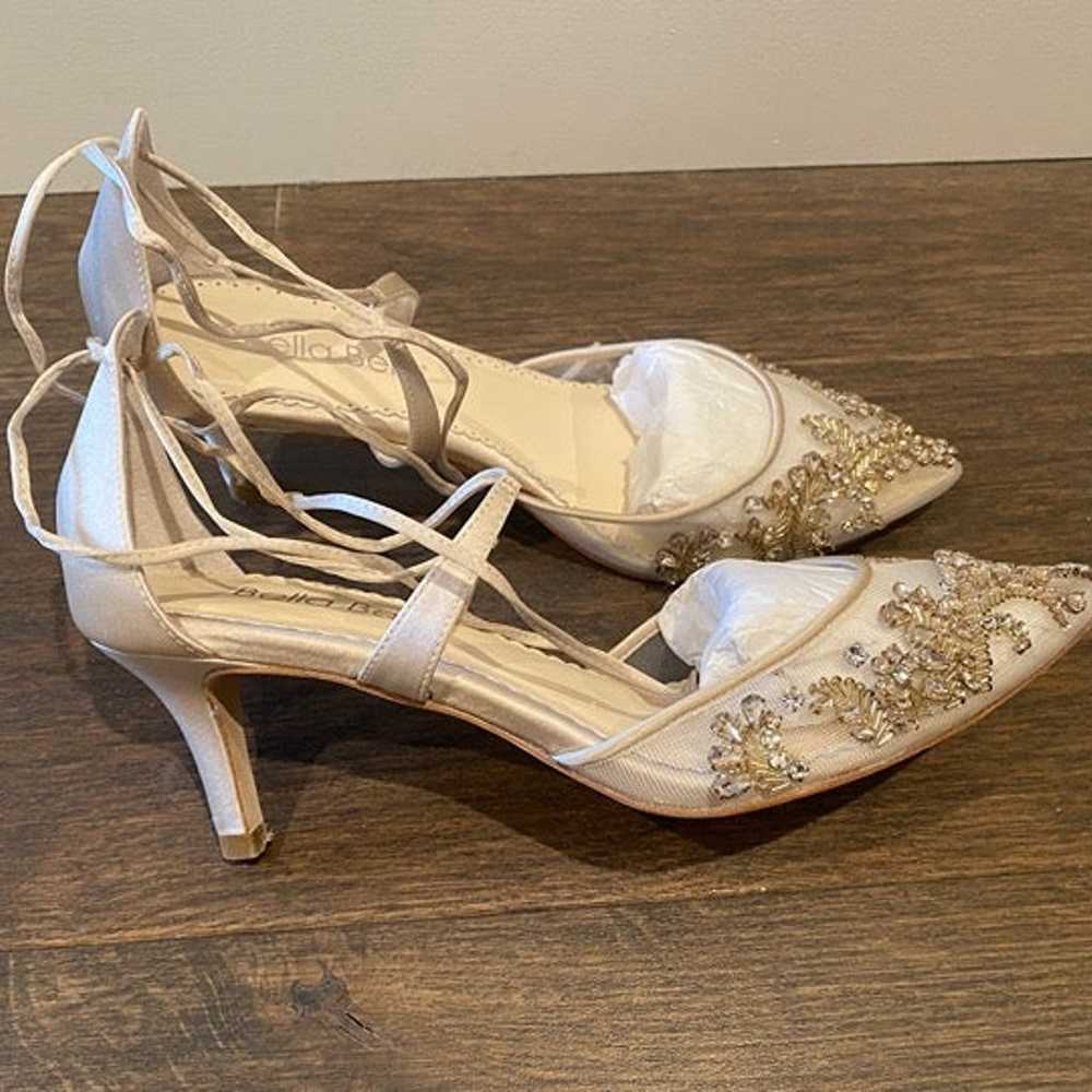 Bella Belle Wedding Shoes (size 7, champagne) - image 5
