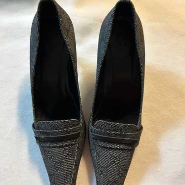 Gucci monogram heels size 8.5 - image 1