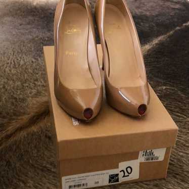 Authentic Christian Louboutin Open Clic