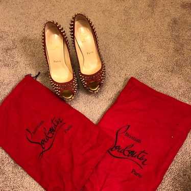 christian louboutin Red Bottoms Size 37 - image 1