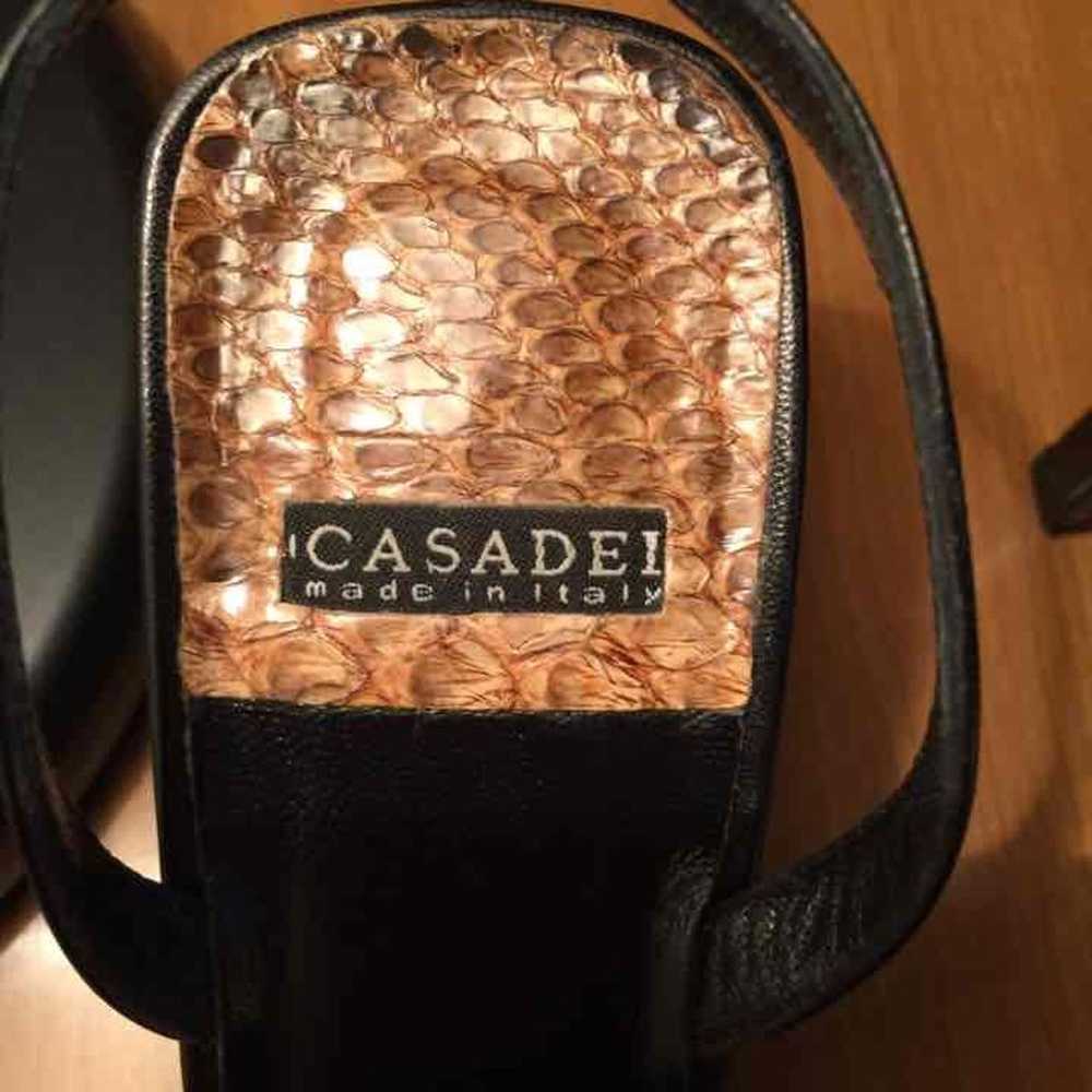 Casadei Snakeskin Heels - image 2