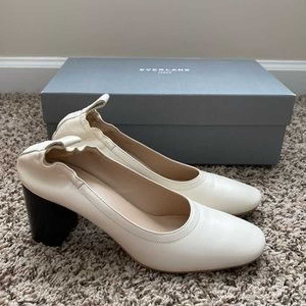 Everlane High Day Heel in Bone Size 7.5 - image 3