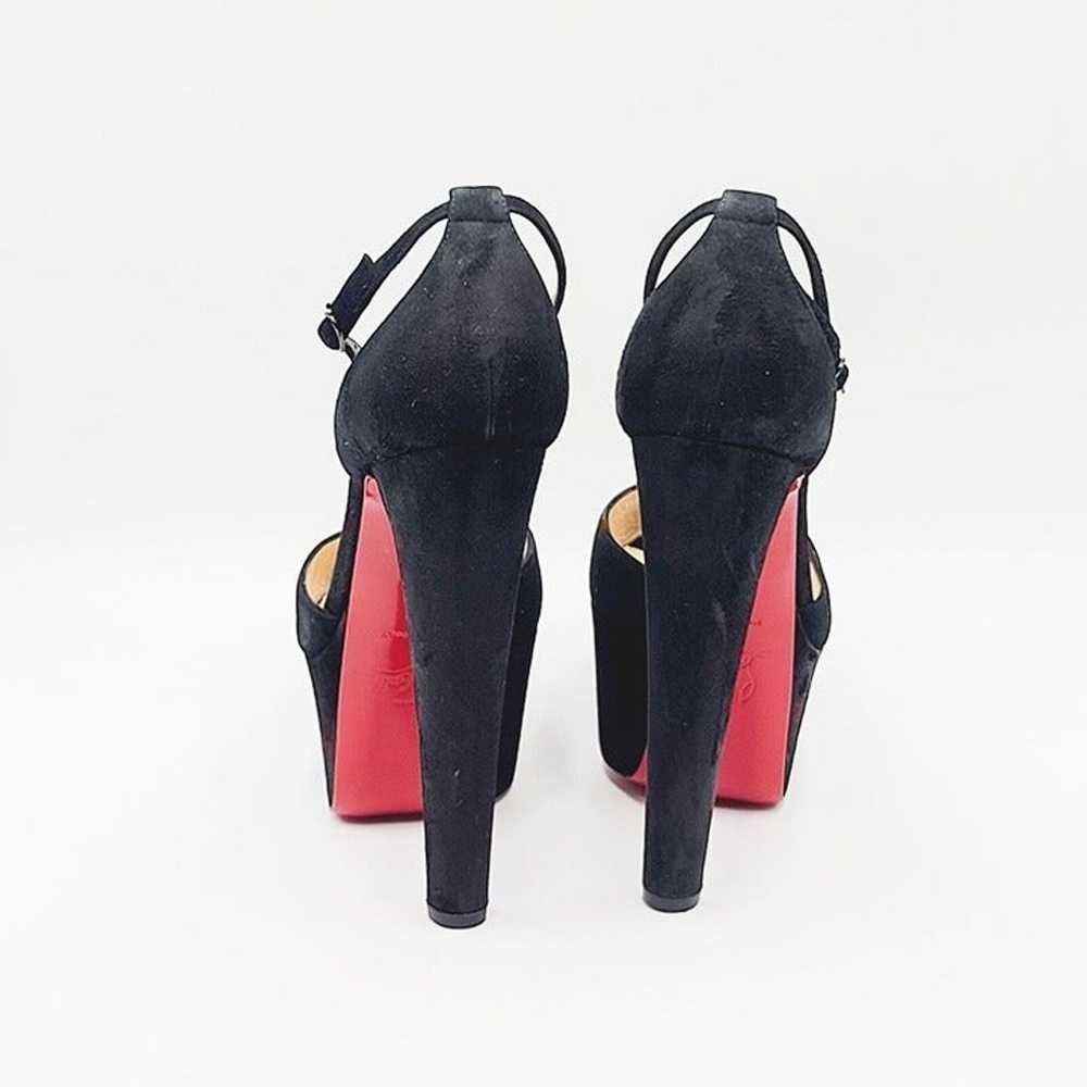 Christian Louboutin Vintage Mary Jane Heels Black… - image 5
