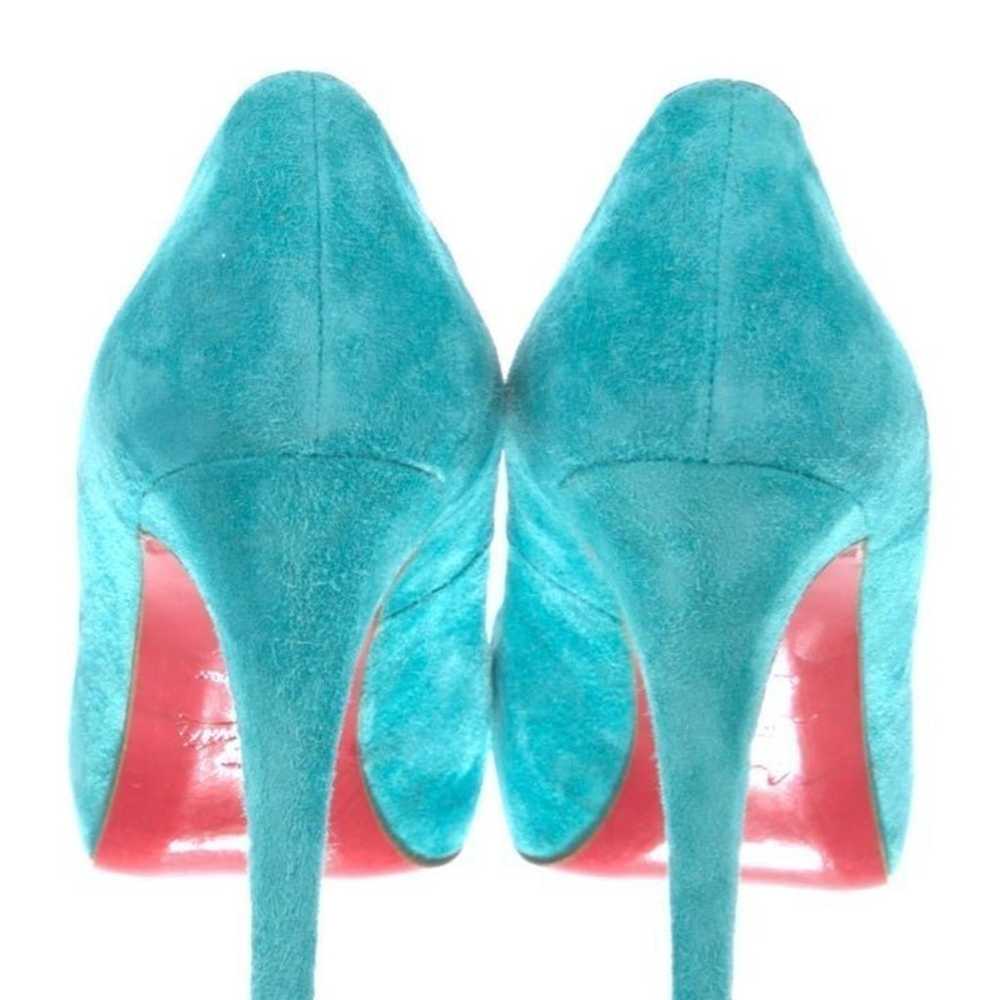 Christian Louboutin peep toe pumps - image 3