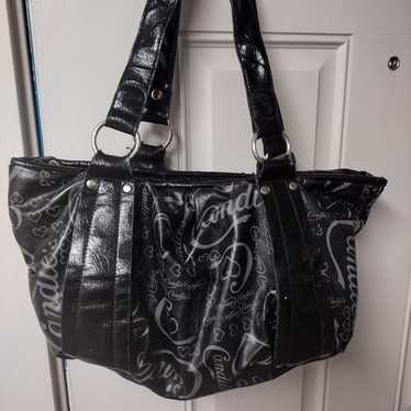 Vintage candies purse, bag.90s Y2K style. Black ca
