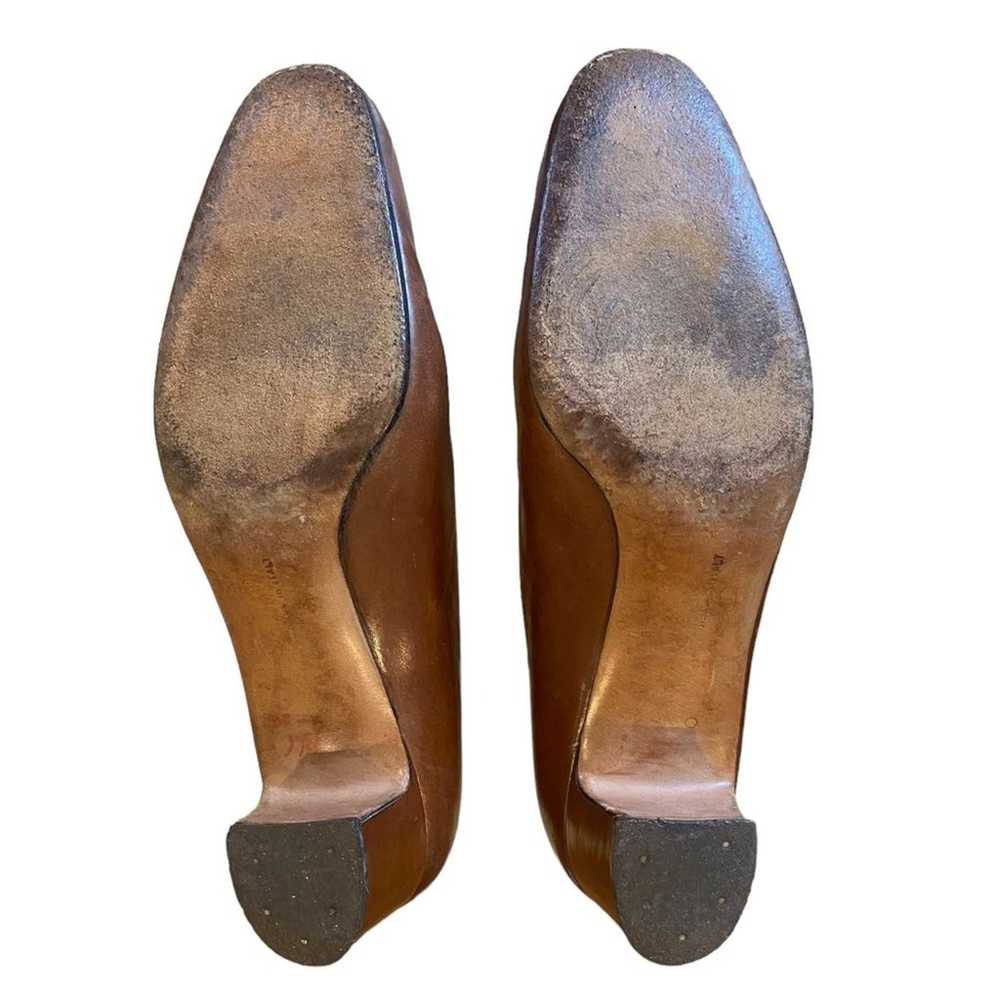 Vintage Salvatore Ferragamo Shoes Womens 6.5AA He… - image 10