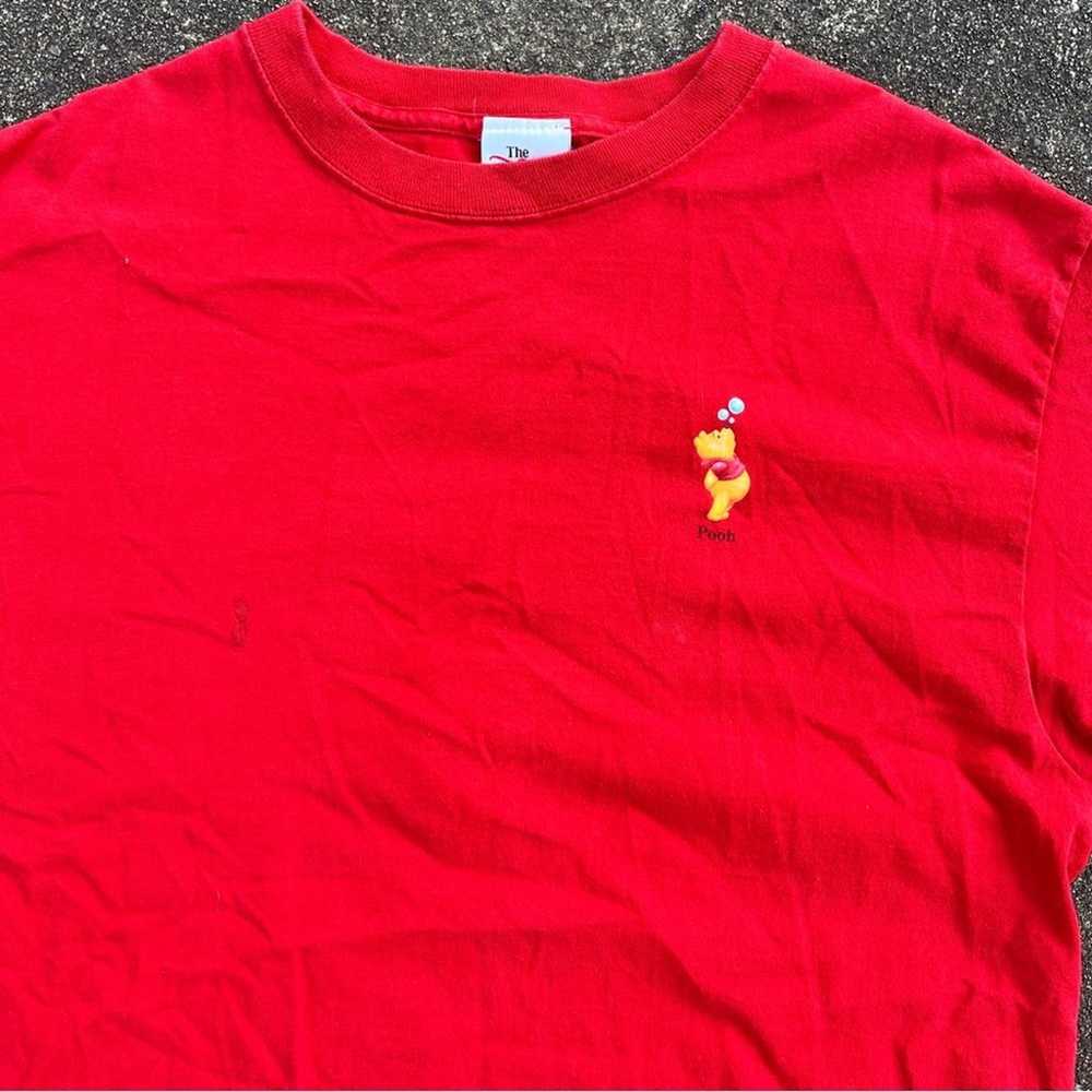 Red and Yellow Disney Winnie the Pooh T-shirt Siz… - image 3