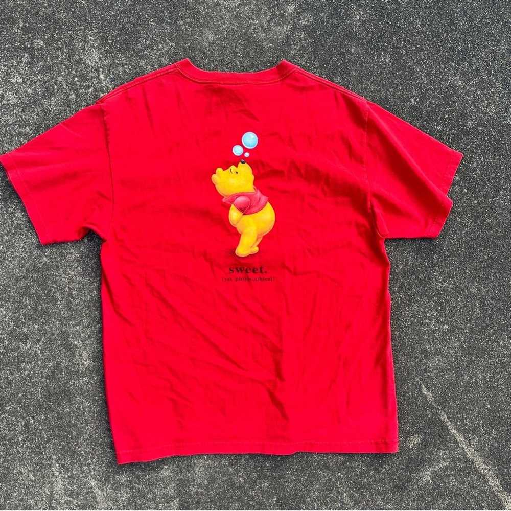 Red and Yellow Disney Winnie the Pooh T-shirt Siz… - image 5