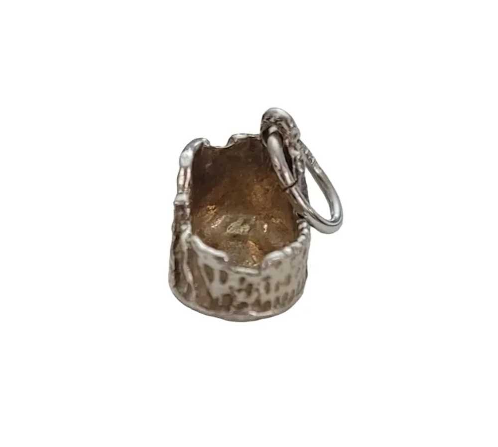 800 Silver Roman Colosseum Charm E327 - image 3