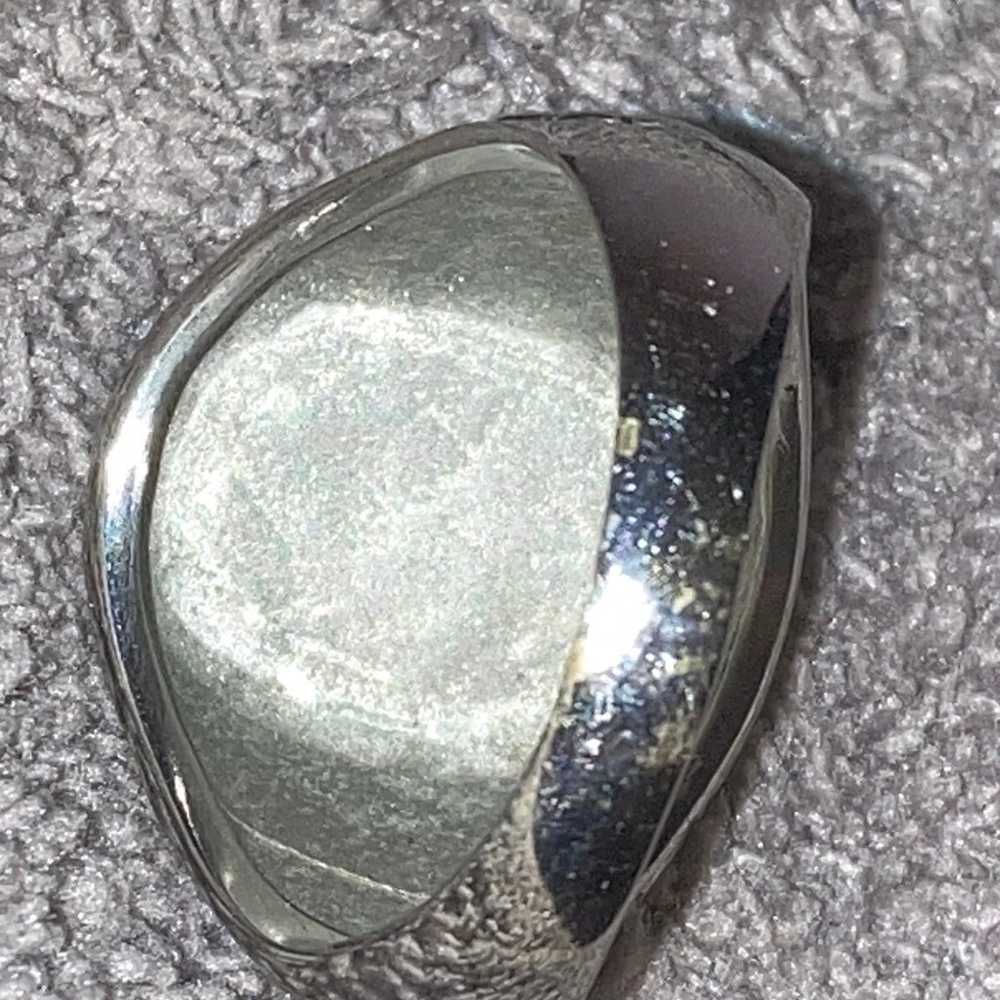 Large indigenous mens ring - image 8