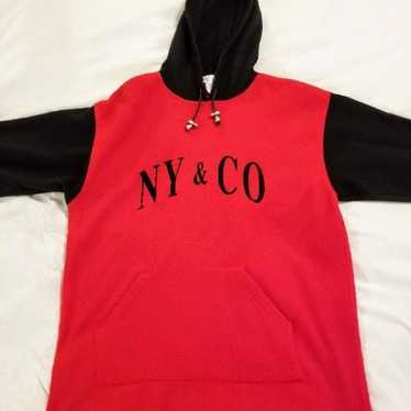 Vintage NY & CO black and red Hoodie