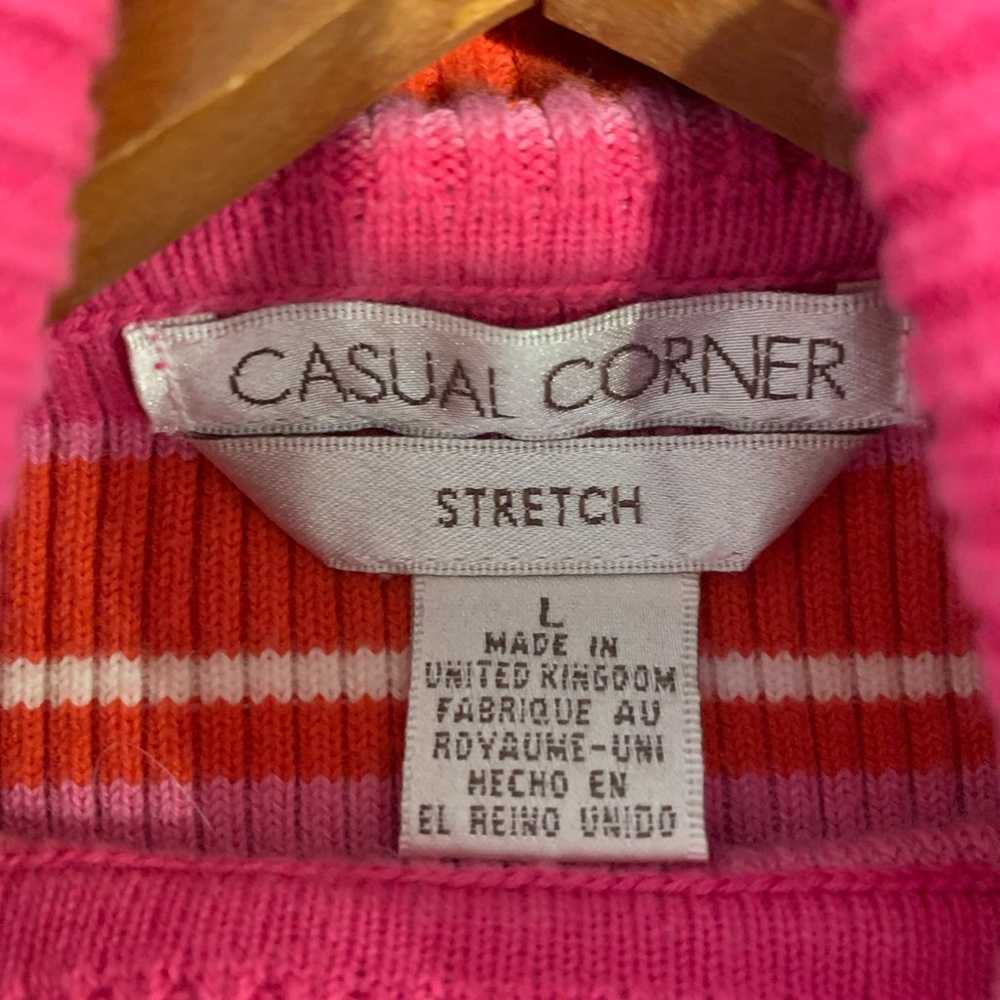 Casual Corner Vintage 90s Y2K Made in the U.K Str… - image 3