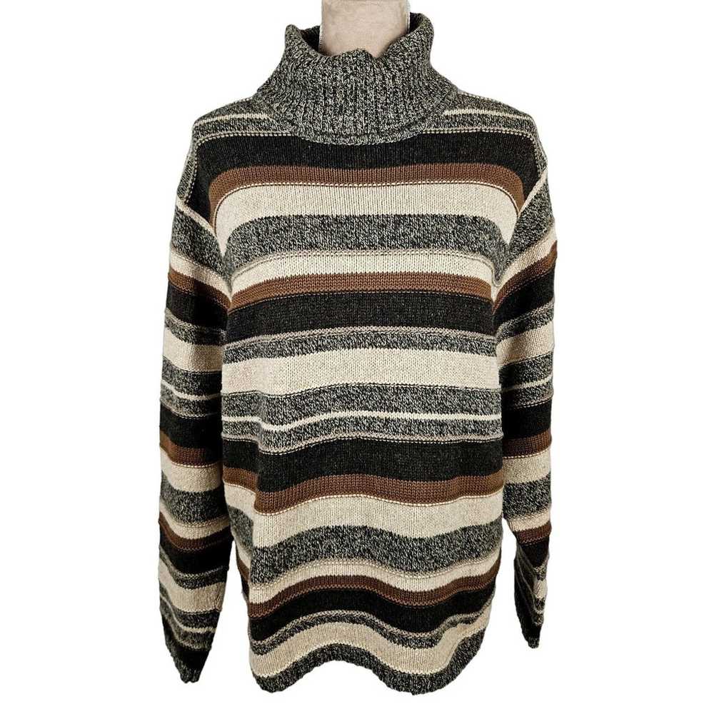 Eddie Bauer Womens Sweater Sz XL Lambswool Blend … - image 1