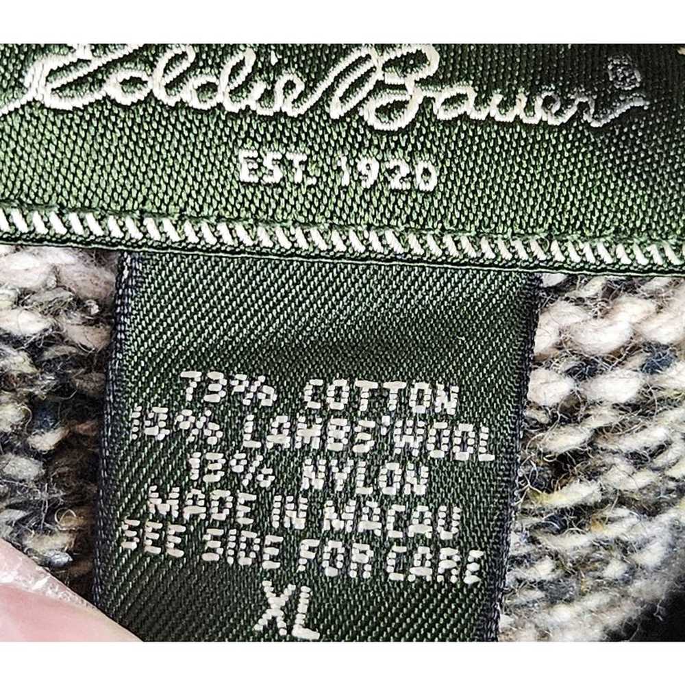 Eddie Bauer Womens Sweater Sz XL Lambswool Blend … - image 6