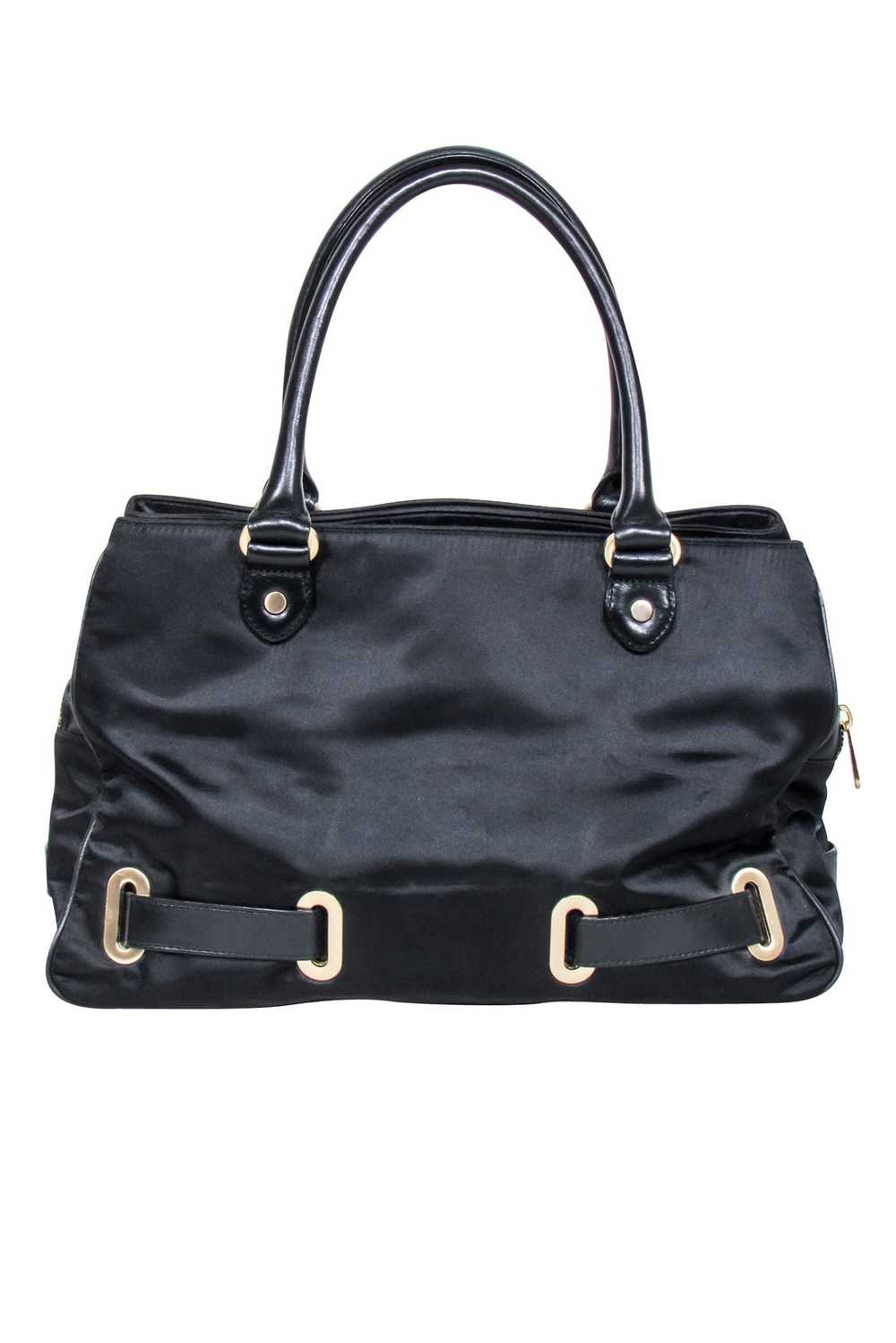 Botkier - Black Satin Large Shoulder Bag - image 3