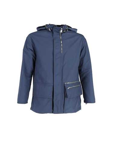 Product Details Hermes Blue Hooded Waterproof Jack