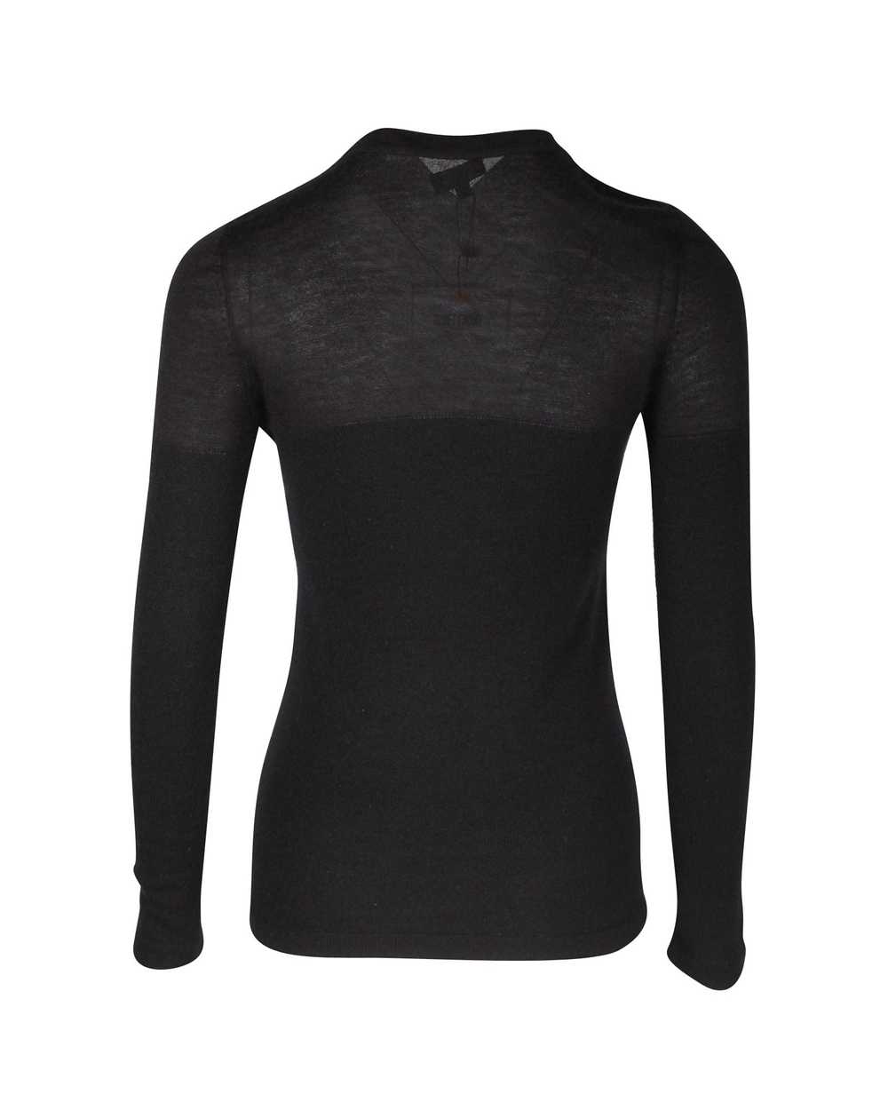 Product Details Chanel Fitted Long Sleeve Top in … - image 3