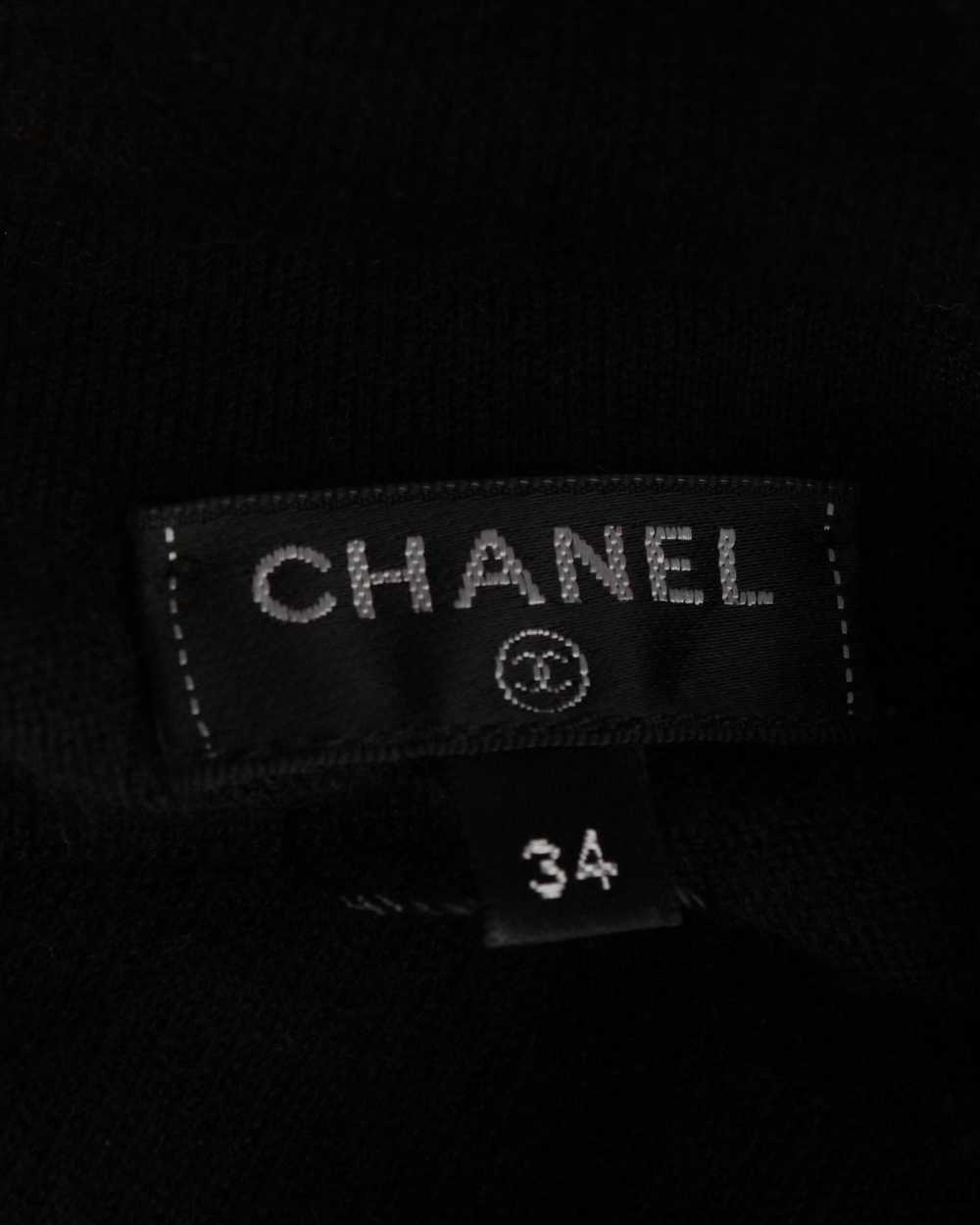 Product Details Chanel Fitted Long Sleeve Top in … - image 4