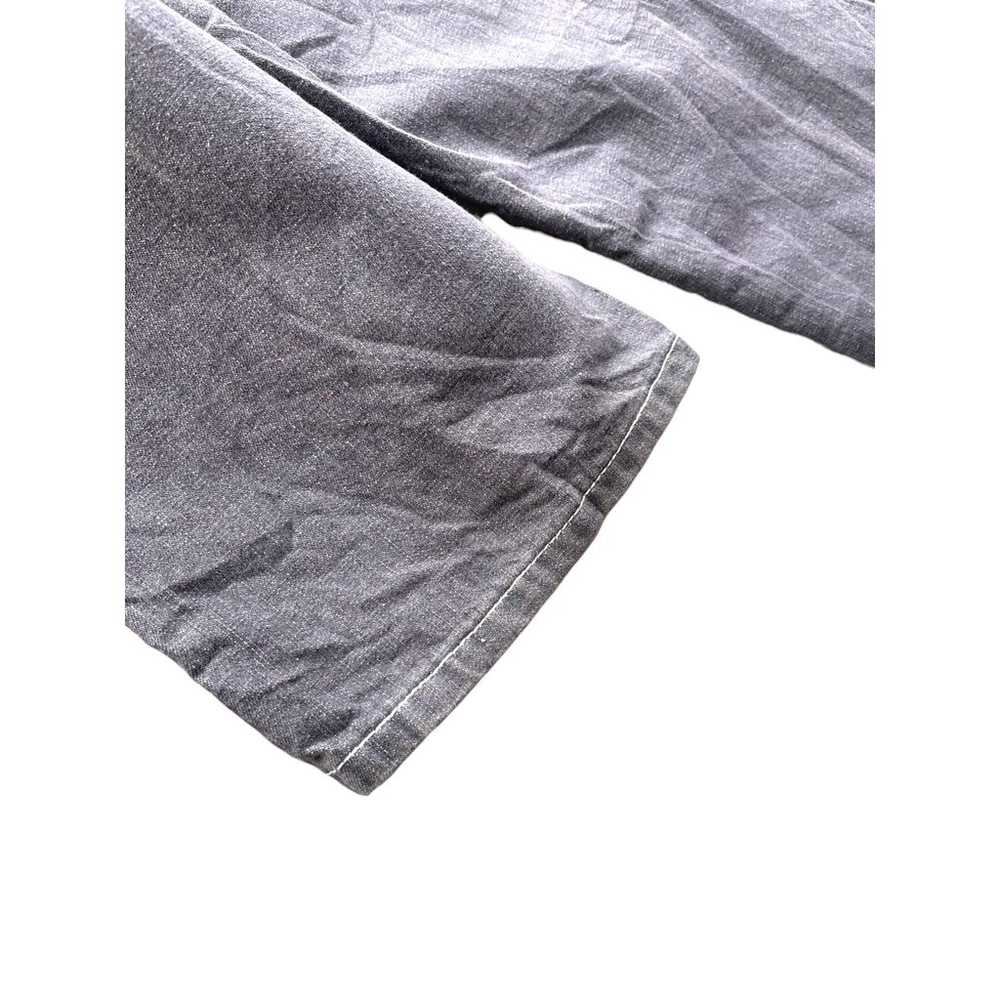 Vintage Mecca Grey Washed Baggy Denim Jeans - image 8