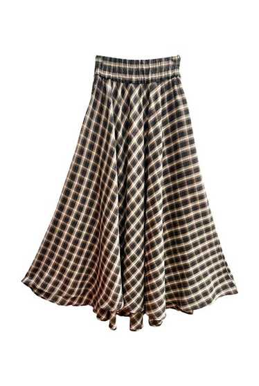 Plaid skirt - Vintage 90s Scottish long skirt 32/3