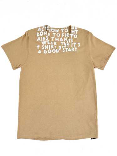 Martin Margiela Metallic Aids Awareness Tee