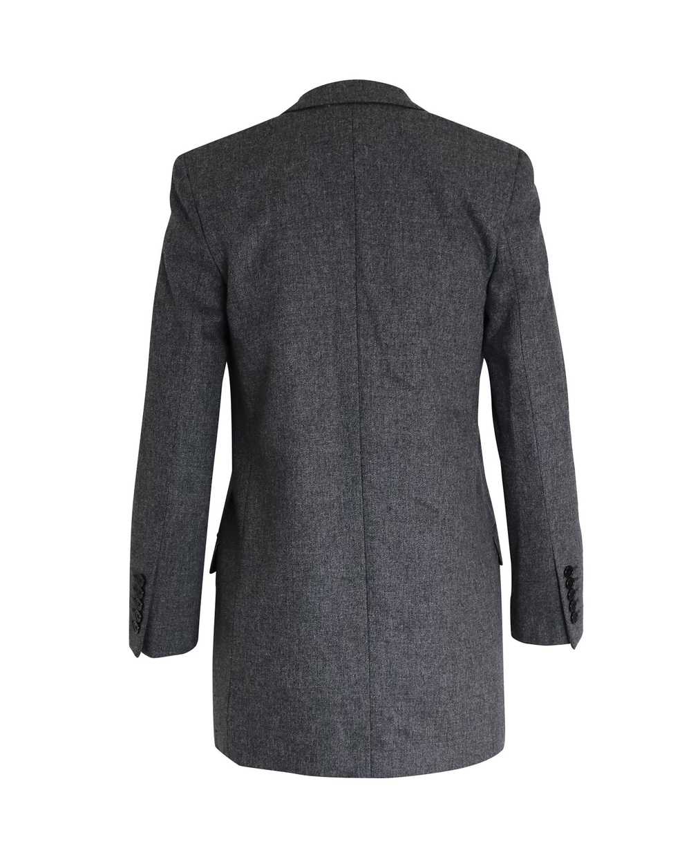 Product Details Saint Laurent Grey Wool Single-Br… - image 4