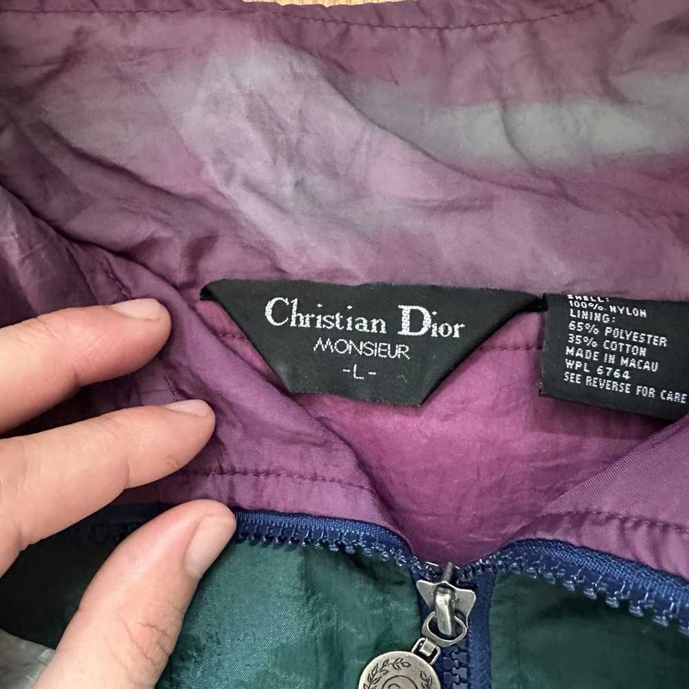Vintage Christian Dior Monsieur Zip Up - image 8