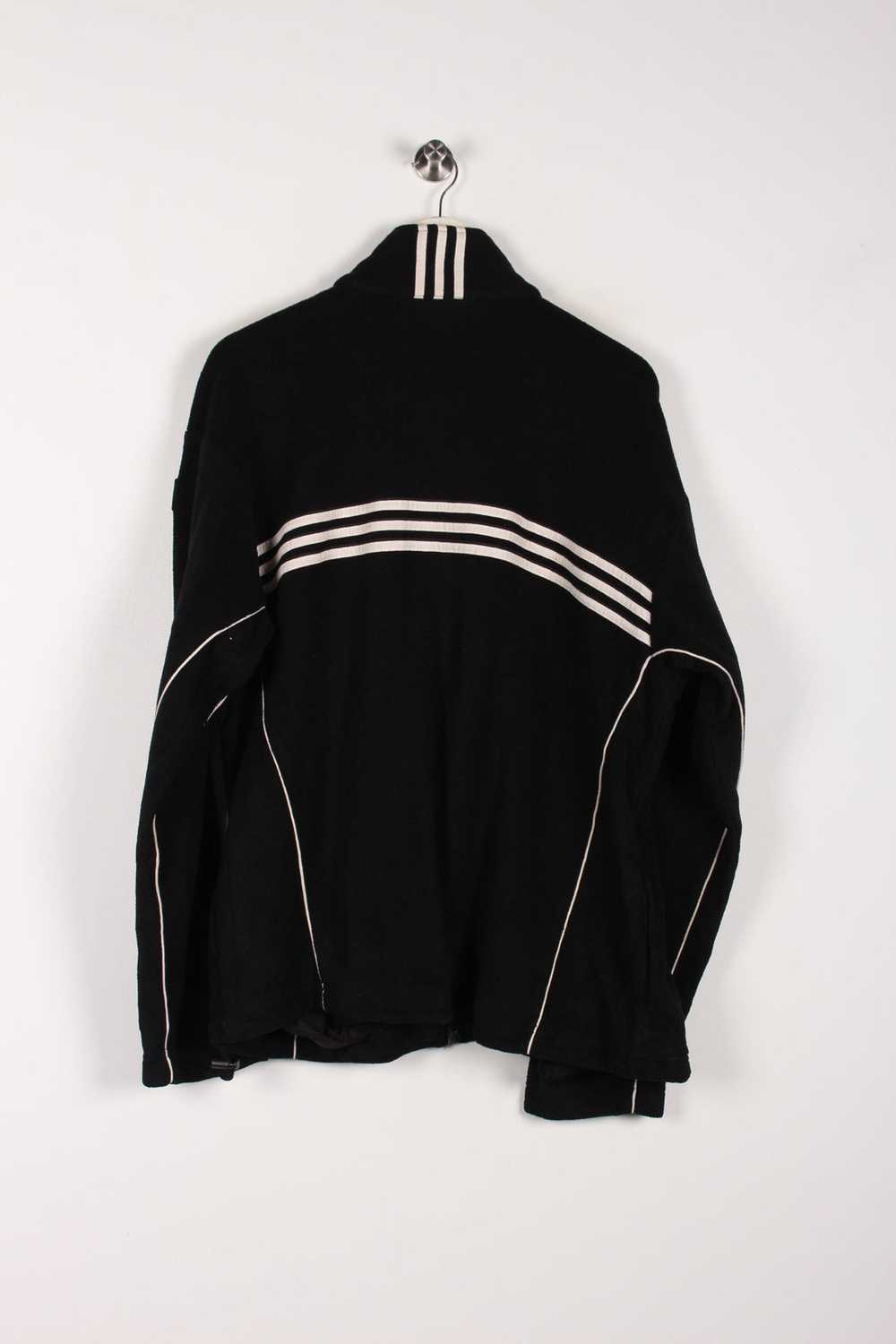 90's Adidas Fleece Black Large - image 3