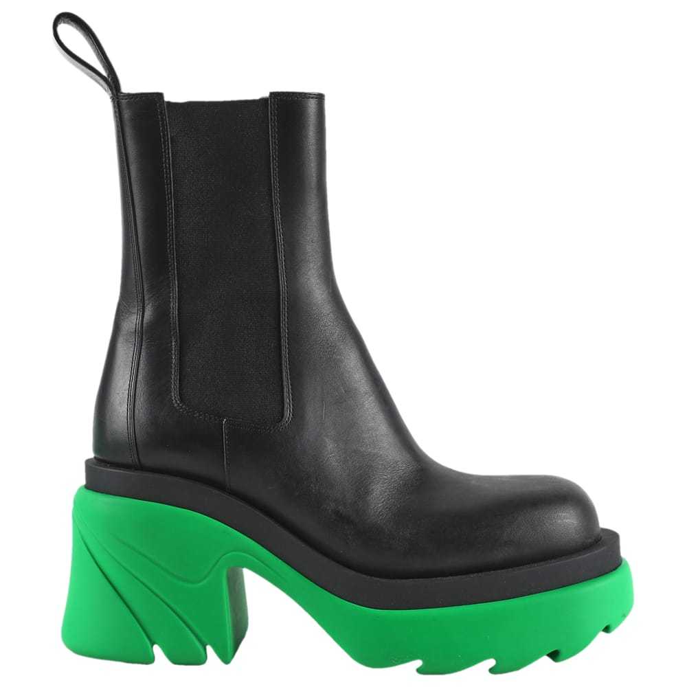 Bottega Veneta Lug leather ankle boots - image 1