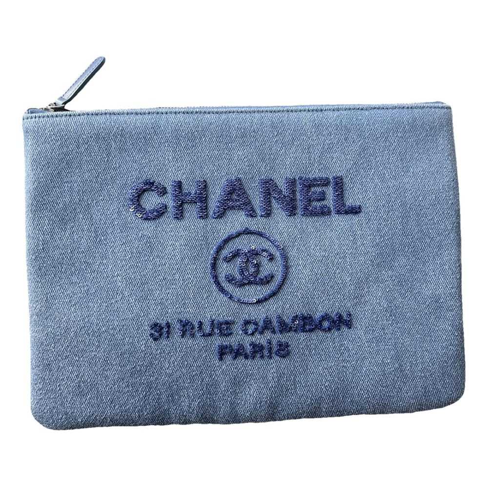 Chanel Deauville clutch bag - image 1