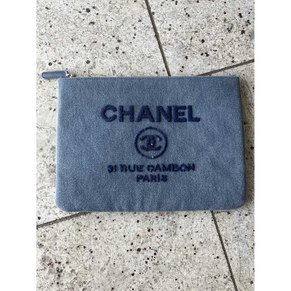 Chanel Deauville clutch bag - image 2