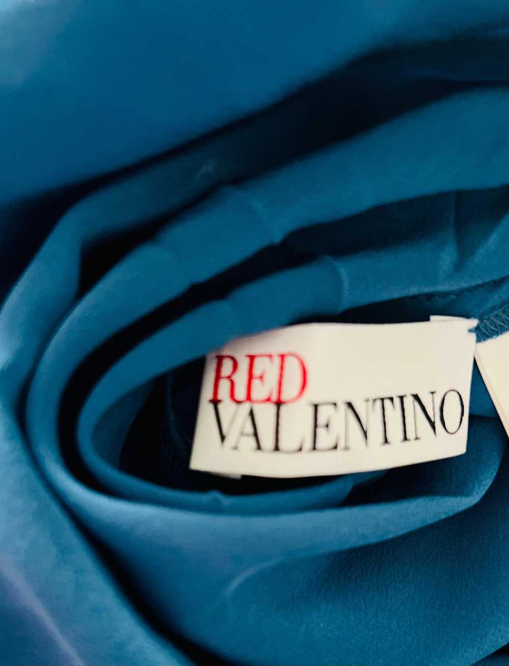 Product Details Red Valentino Blue Silk Blouse - image 5