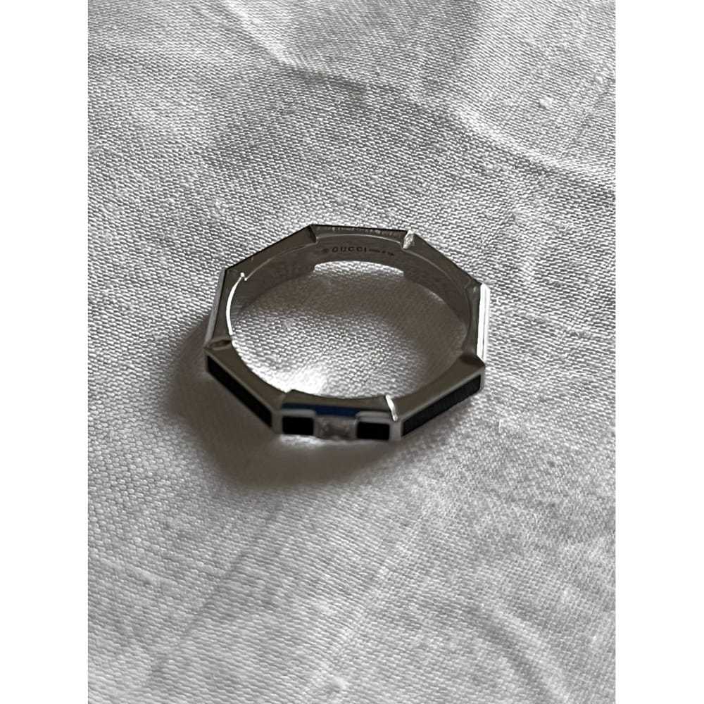 Gucci Gucci Link To Love white gold ring - image 4