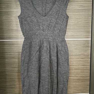 Anthropologie Sparrow Cordial Embrace Dress Gray … - image 1