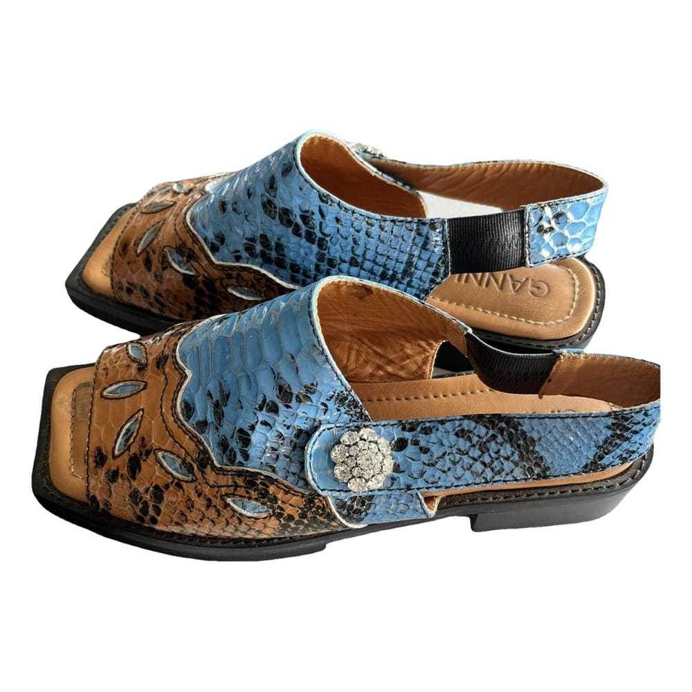 Ganni Spring Summer 2019 leather sandal - image 1