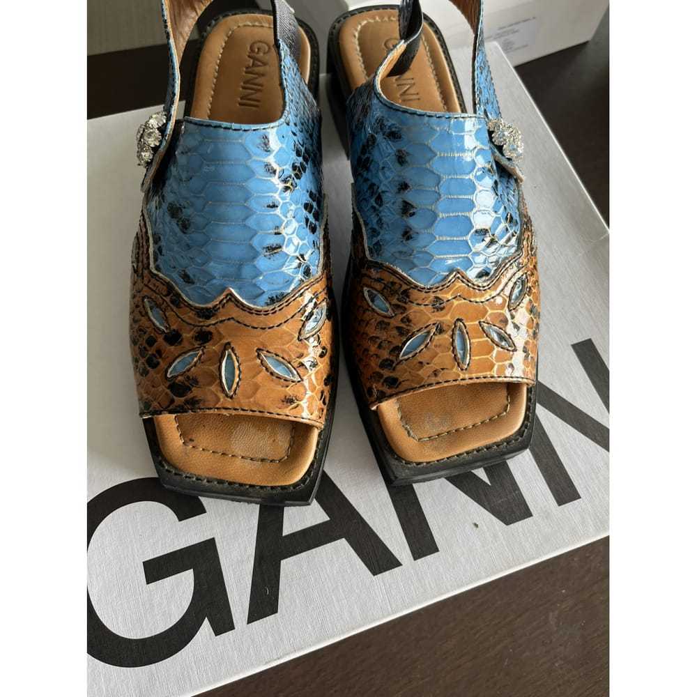 Ganni Spring Summer 2019 leather sandal - image 5