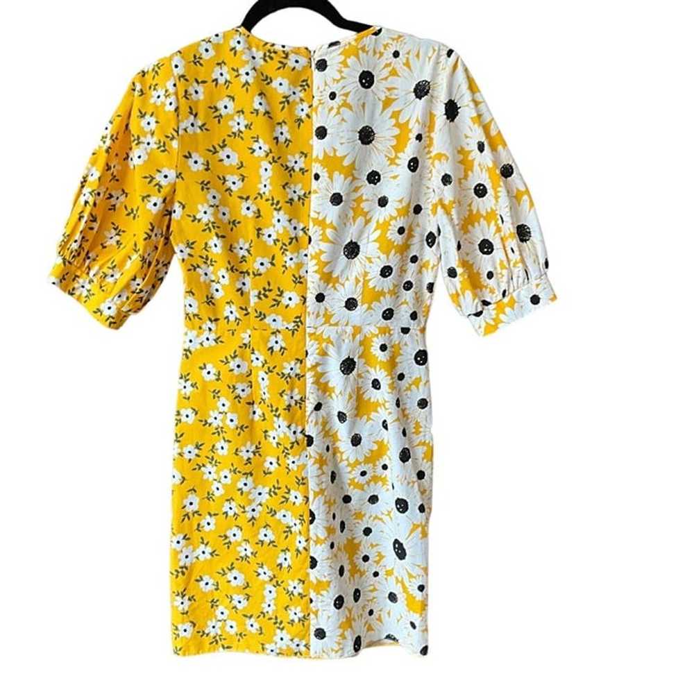 ASOS Sunflower Floral Dress SZ 4 - image 5