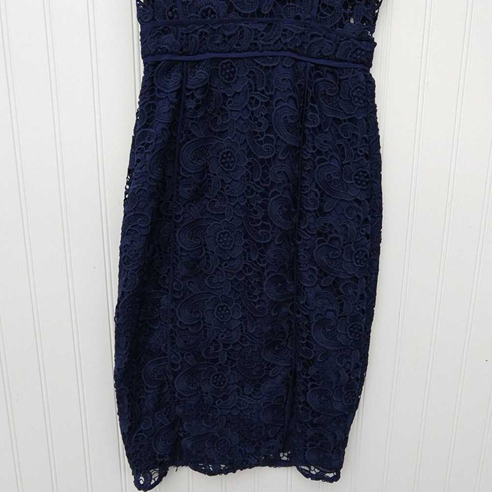 Likely Avenell Guipure Lace Navy Dress Size 0 Sle… - image 12