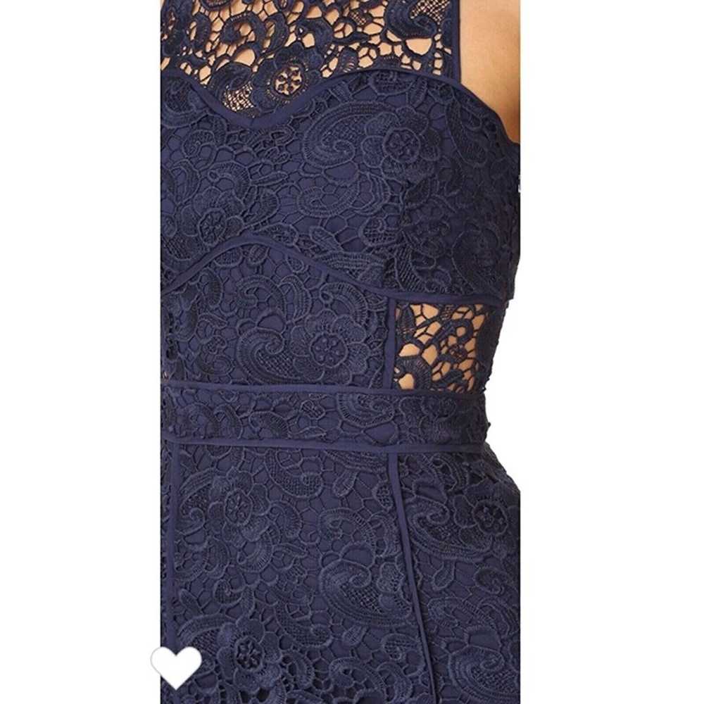 Likely Avenell Guipure Lace Navy Dress Size 0 Sle… - image 3