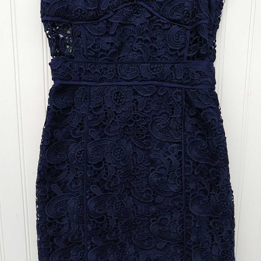 Likely Avenell Guipure Lace Navy Dress Size 0 Sle… - image 7