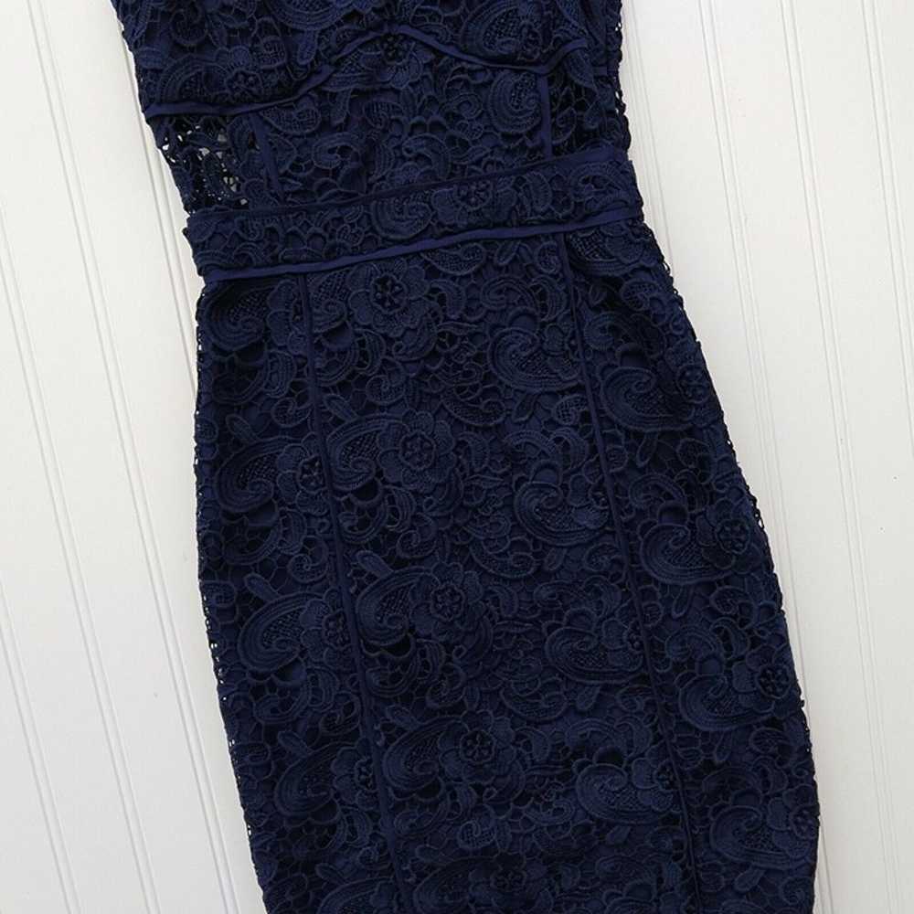 Likely Avenell Guipure Lace Navy Dress Size 0 Sle… - image 9
