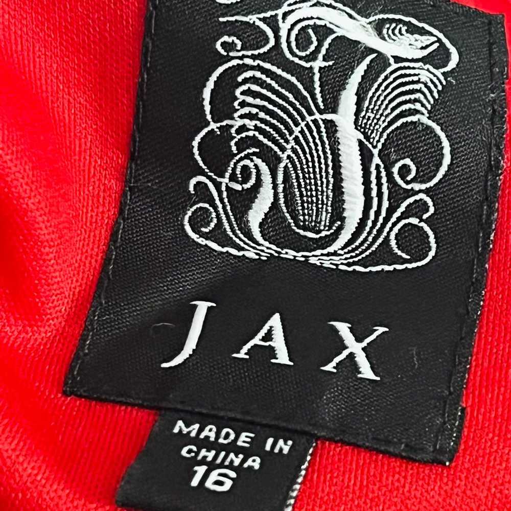 Red Lace Embroidered Dress By Jax Formal Prom Wed… - image 10