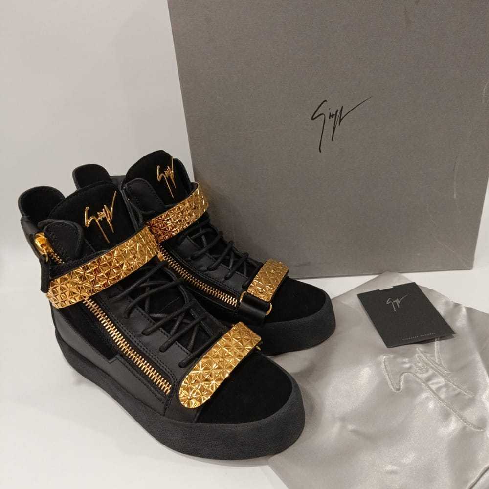 Giuseppe Zanotti Coby leather trainers - image 10