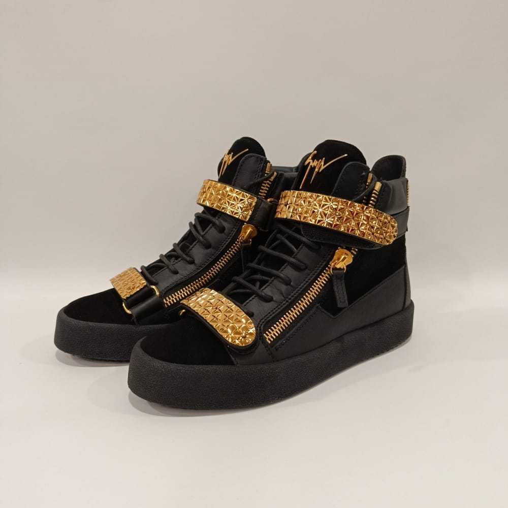 Giuseppe Zanotti Coby leather trainers - image 3