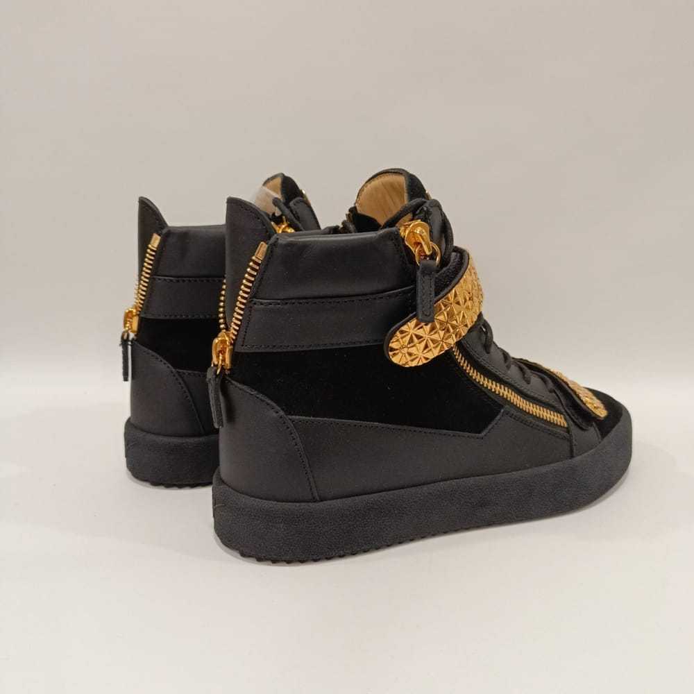 Giuseppe Zanotti Coby leather trainers - image 7