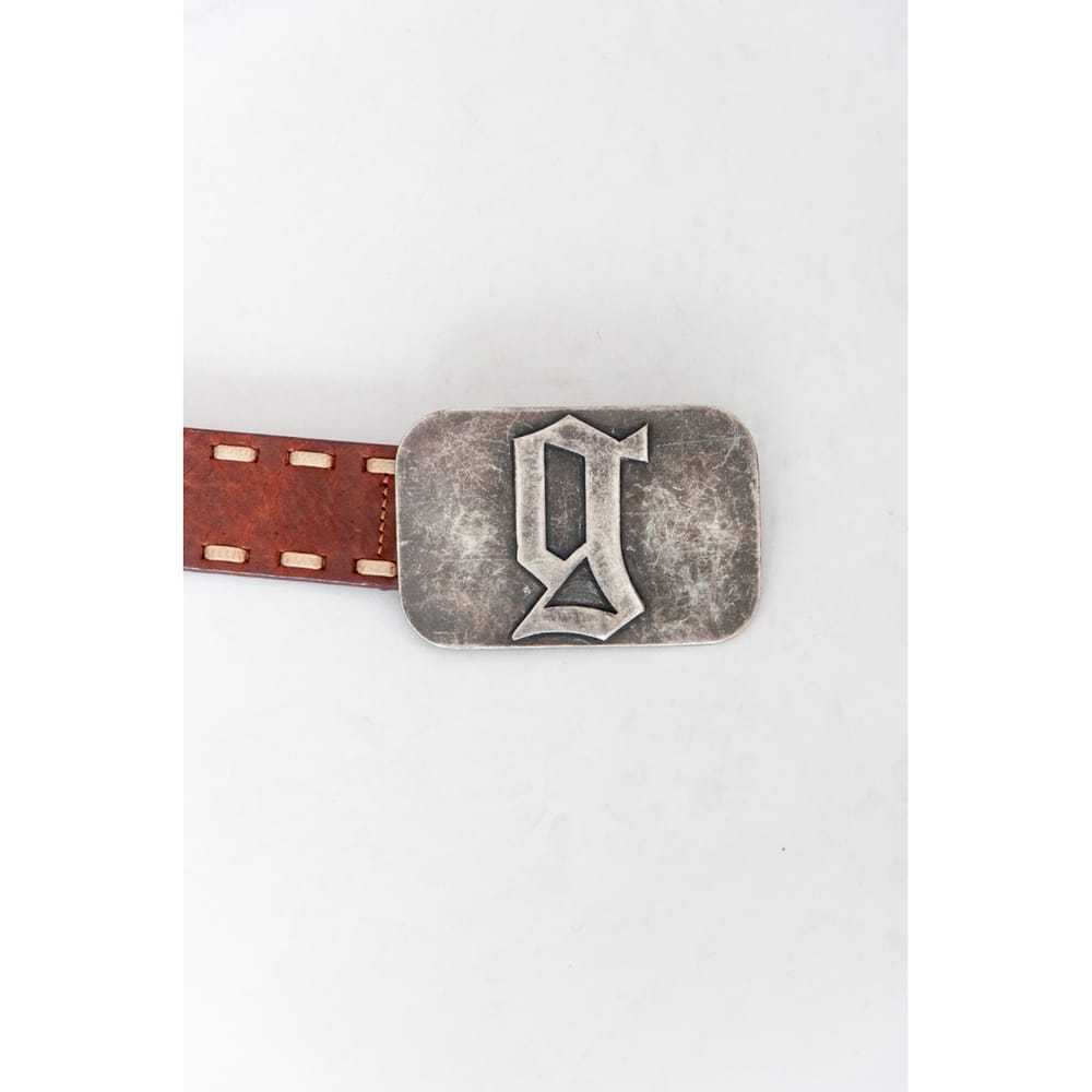 Galliano Leather belt - image 3